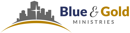 Blue & Gold Ministries logo